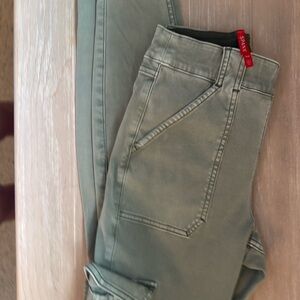 SPANX Skinny Jeans in Olive Green